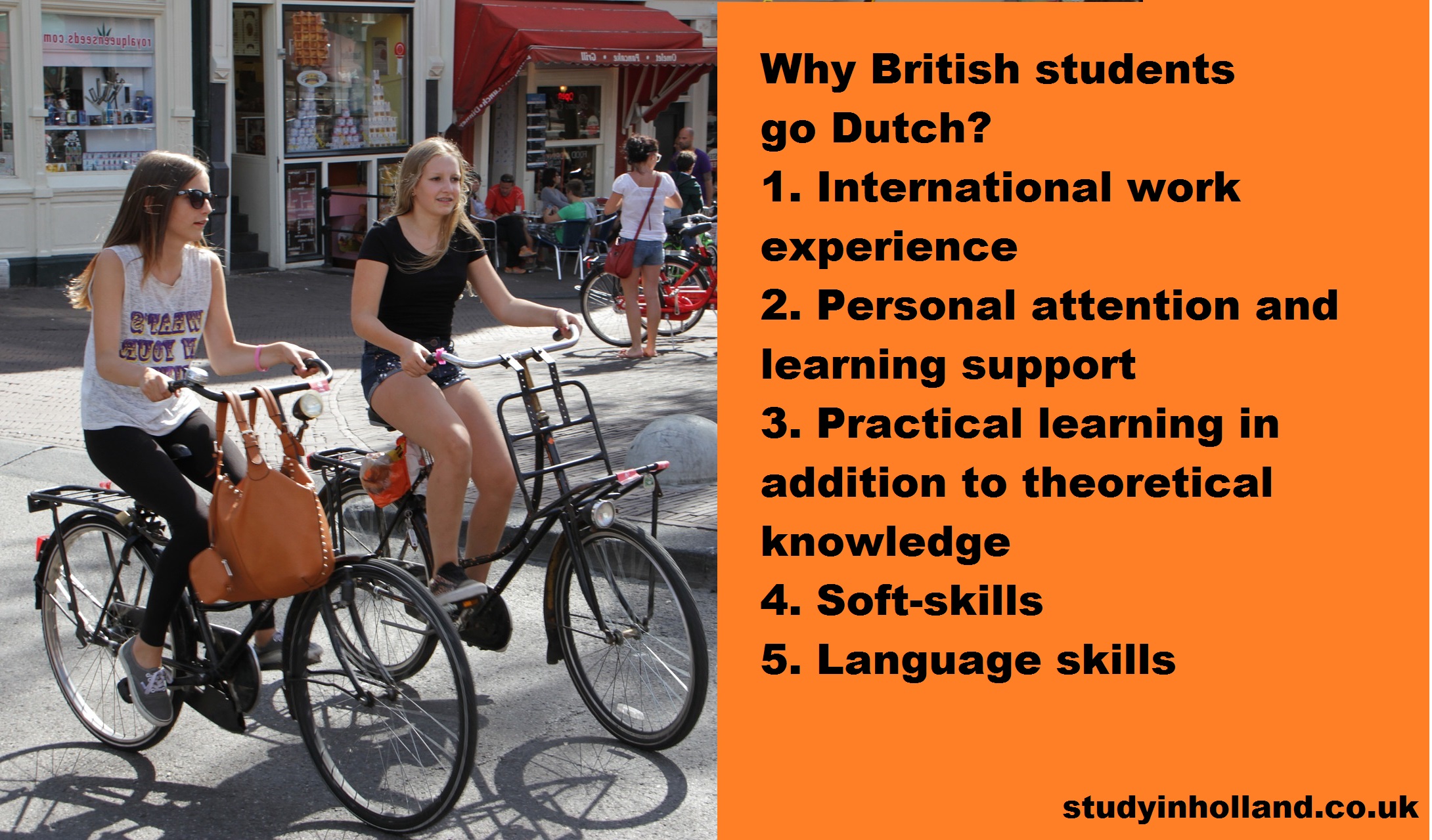 Reasons to study in Holland UK students Study in Holland UK students